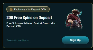luckyriches-exclusive-200-free-spins-duel-at-dawn